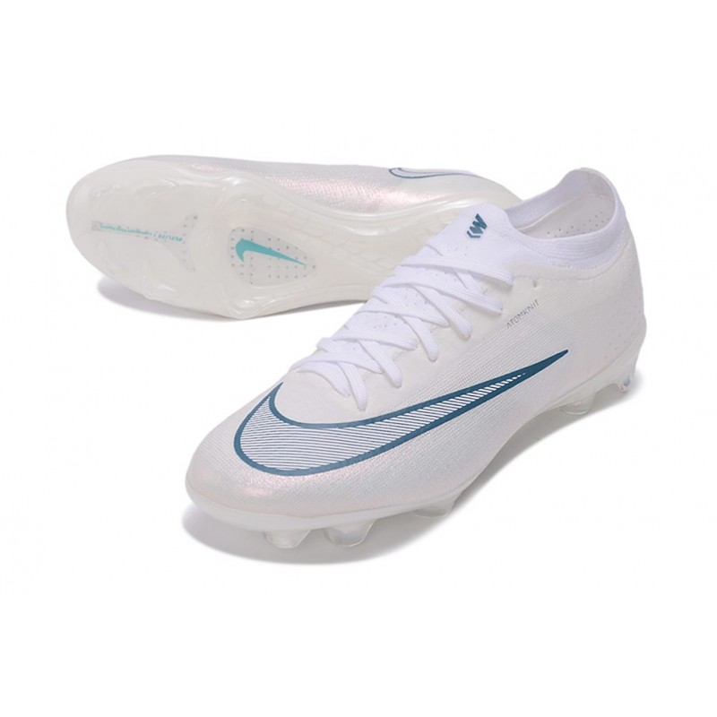 Fotbollsskor för Män Nike Air Zoom Mercurial Vapor XVII Elite FG Vit Blå för Herr 7 Billiga Fotbollsskor Fotbollsskor för Män Nike Air Zoom Mercurial Vapor XVII Elite FG Vit Blå 7