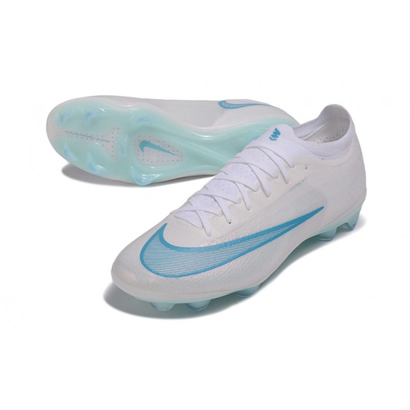 Fotbollsskor för Män Nike Air Zoom Mercurial Vapor XVII Elite FG Vit Blå för Herr 7 Billiga Fotbollsskor Fotbollsskor för Män Nike Air Zoom Mercurial Vapor XVII Elite FG Vit Blå 7