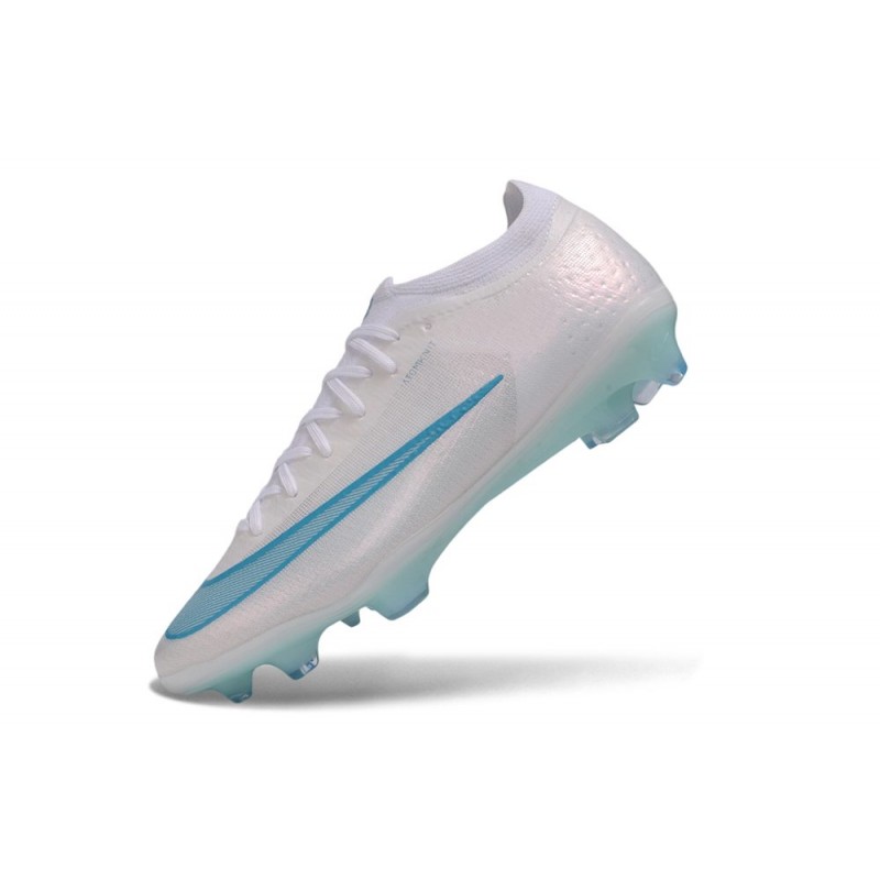 Fotbollsskor för Män Nike Air Zoom Mercurial Vapor XVII Elite FG Vit Blå för Herr 8 Billiga Fotbollsskor Fotbollsskor för Män Nike Air Zoom Mercurial Vapor XVII Elite FG Vit Blå 8