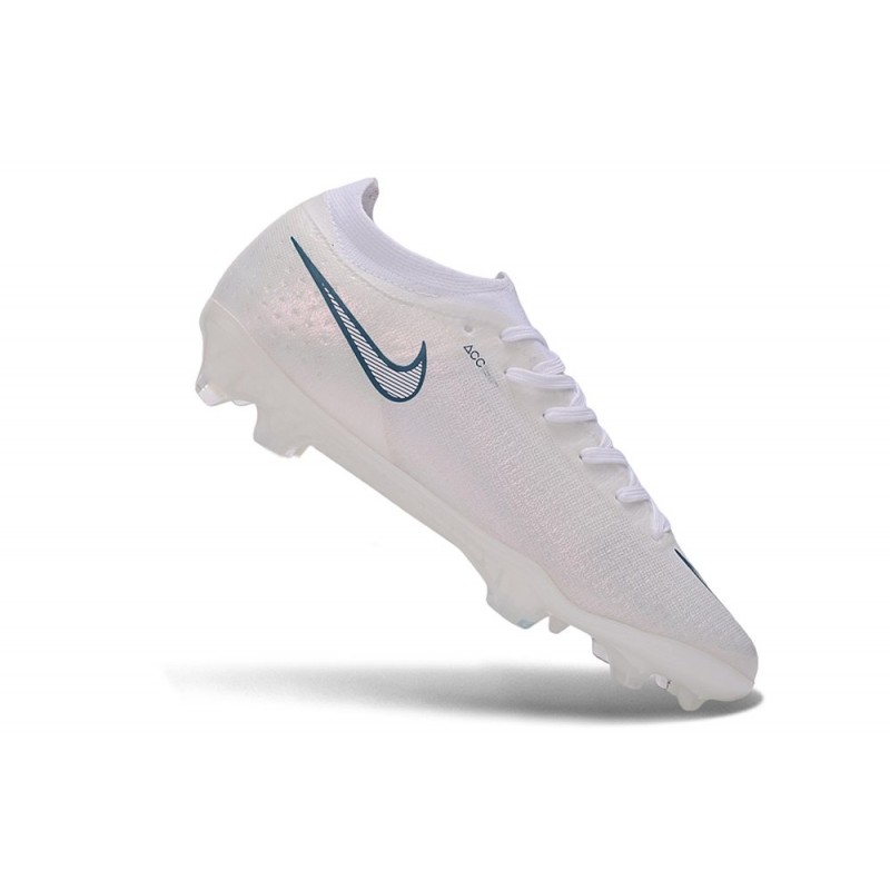Fotbollsskor för Män Nike Air Zoom Mercurial Vapor XVII Elite FG Vit Blå för Herr 9 Billiga Fotbollsskor Fotbollsskor för Män Nike Air Zoom Mercurial Vapor XVII Elite FG Vit Blå 9