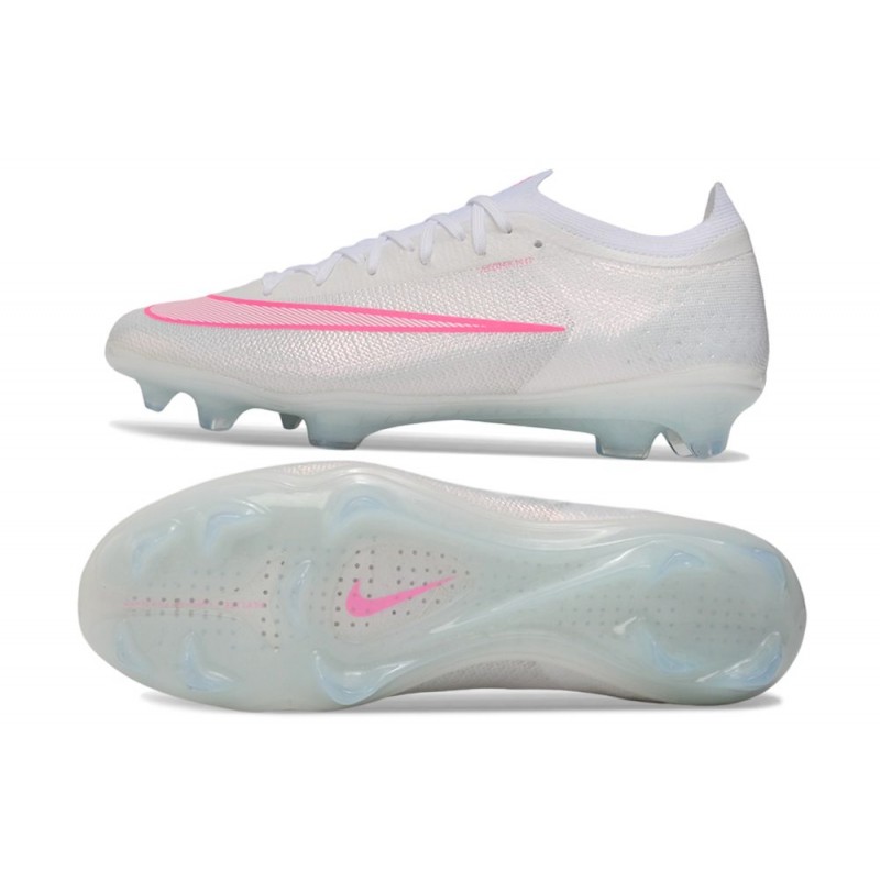 Fotbollsskor för Män Nike Air Zoom Mercurial Vapor XVII Elite FG Vit Rosa för Herr 4 Billiga Fotbollsskor Fotbollsskor för Män Nike Air Zoom Mercurial Vapor XVII Elite FG Vit Rosa 4