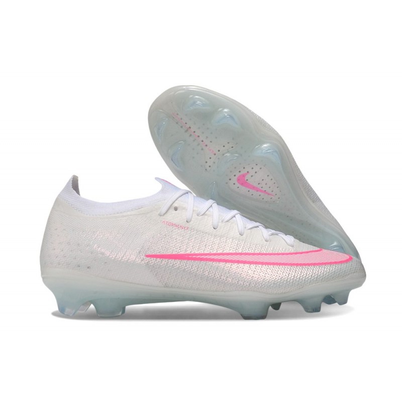 Fotbollsskor för Män Nike Air Zoom Mercurial Vapor XVII Elite FG Vit Rosa för Herr 5 Billiga Fotbollsskor Fotbollsskor för Män Nike Air Zoom Mercurial Vapor XVII Elite FG Vit Rosa 5