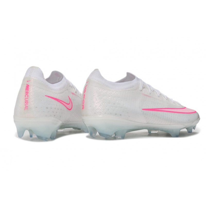 Fotbollsskor för Män Nike Air Zoom Mercurial Vapor XVII Elite FG Vit Rosa för Herr 6 Billiga Fotbollsskor Fotbollsskor för Män Nike Air Zoom Mercurial Vapor XVII Elite FG Vit Rosa 6