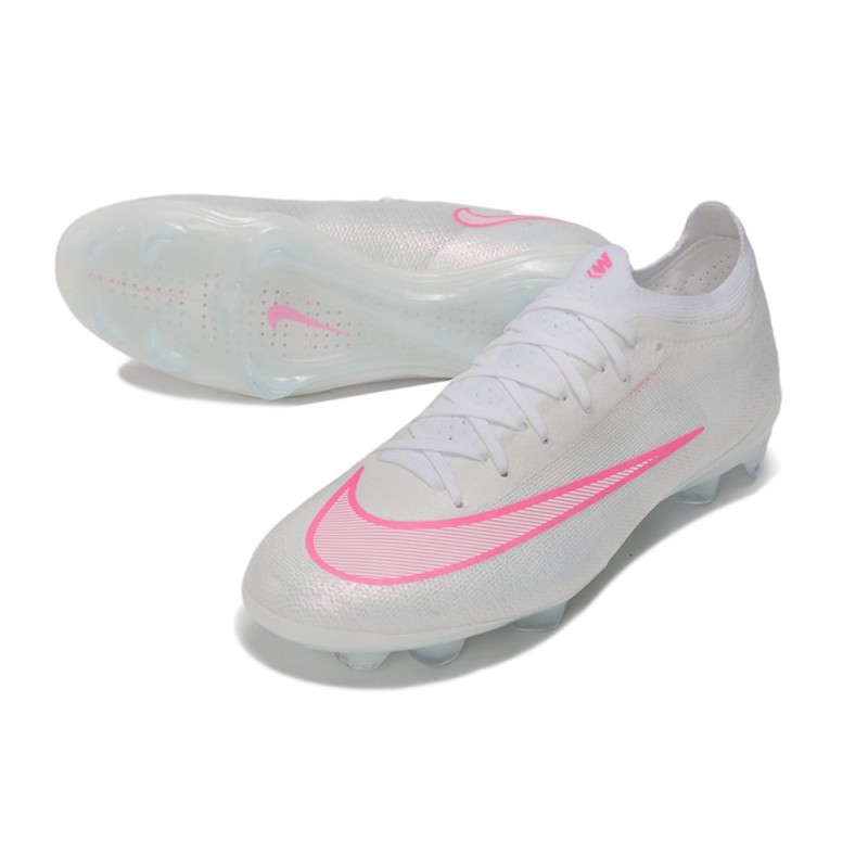 Fotbollsskor för Män Nike Air Zoom Mercurial Vapor XVII Elite FG Vit Rosa för Herr 7 Billiga Fotbollsskor Fotbollsskor för Män Nike Air Zoom Mercurial Vapor XVII Elite FG Vit Rosa 7