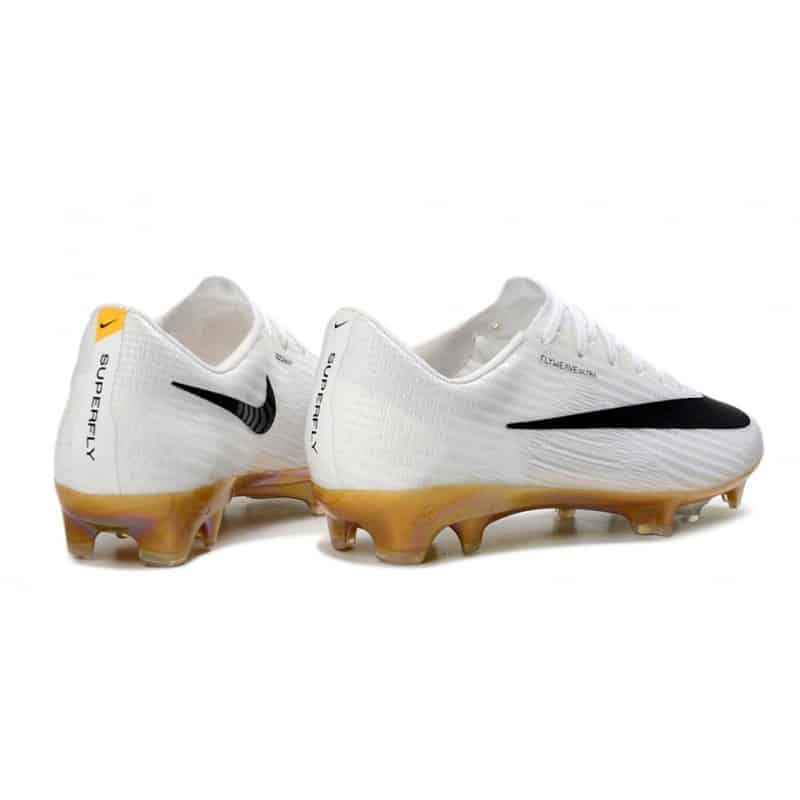 Fotbollsskor för Män Nike Air Zoom Mercurial Vapor XVII Elite FG Vit Svart Guld för Herr 6 Billiga Fotbollsskor Fotbollsskor för Män Nike Air Zoom Mercurial Vapor XVII Elite FG Vit Svart Guld 6