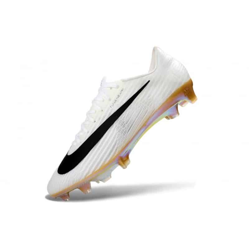 Fotbollsskor för Män Nike Air Zoom Mercurial Vapor XVII Elite FG Vit Svart Guld för Herr 8 Billiga Fotbollsskor Fotbollsskor för Män Nike Air Zoom Mercurial Vapor XVII Elite FG Vit Svart Guld 8
