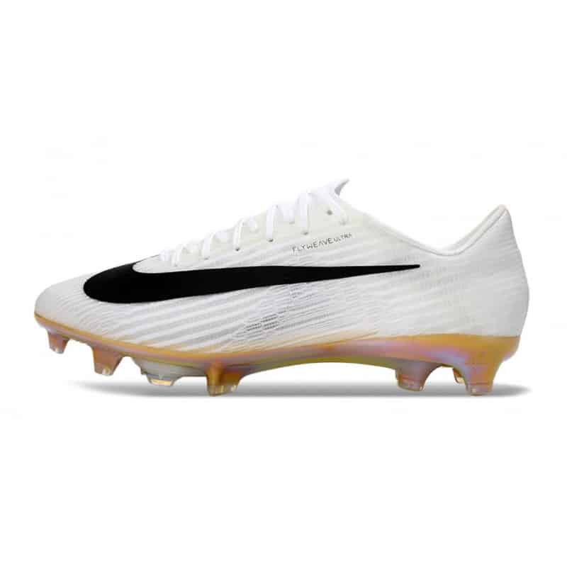 Fotbollsskor för Män Nike Air Zoom Mercurial Vapor XVII Elite FG Vit Svart Guld för Herr 3 Billiga Fotbollsskor Fotbollsskor för Män Nike Air Zoom Mercurial Vapor XVII Elite FG Vit Svart Guld 3