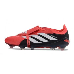 Billiga Fotbollsskor  Billiga fotbollsskor Adidas Predator Elite FT FG Röd Svart Vit