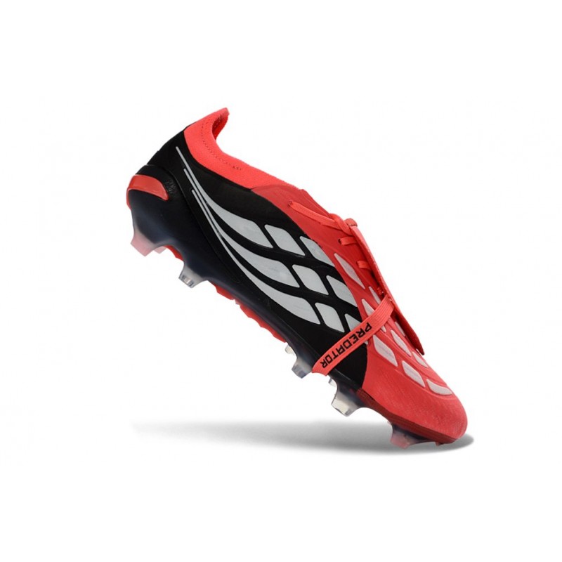 Billiga fotbollsskor Adidas Predator Elite FT FG Röd Svart Vit för Herr 9 Billiga Fotbollsskor Billiga fotbollsskor Adidas Predator Elite FT FG Röd Svart Vit 9