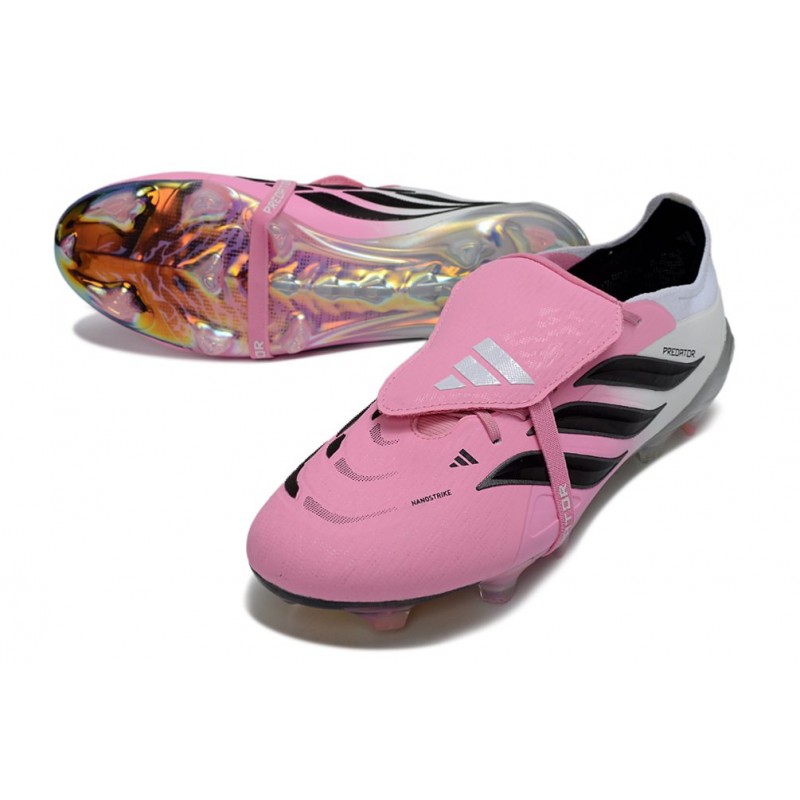 Billiga fotbollsskor Adidas Predator Elite FT FG Rosa Vit Svart för Herr 7 Billiga Fotbollsskor Billiga fotbollsskor Adidas Predator Elite FT FG Rosa Vit Svart 7