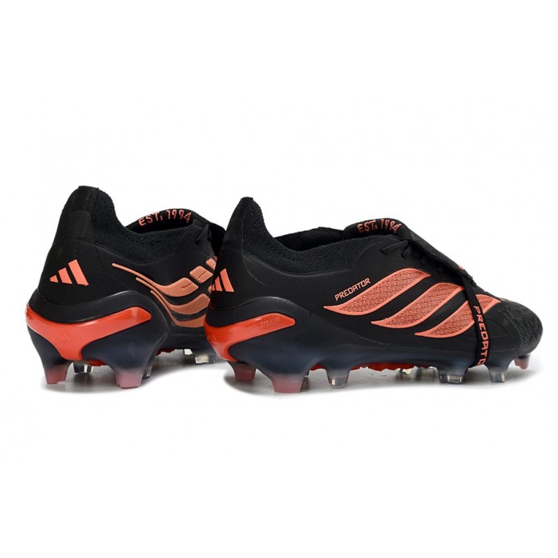 Billiga fotbollsskor Adidas Predator Elite FT FG Svart Orange för Herr 6 Billiga Fotbollsskor Billiga fotbollsskor Adidas Predator Elite FT FG Svart Orange 6