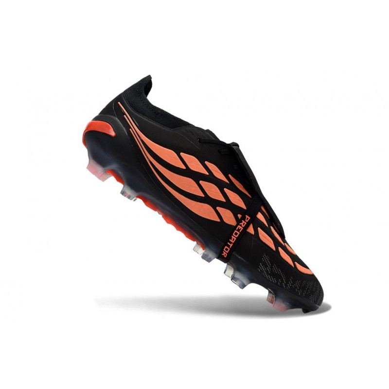 Billiga fotbollsskor Adidas Predator Elite FT FG Svart Orange för Herr 9 Billiga Fotbollsskor Billiga fotbollsskor Adidas Predator Elite FT FG Svart Orange 9