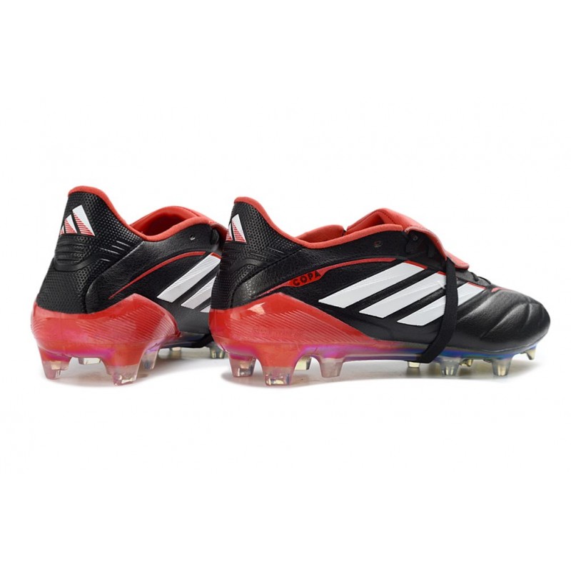 Billiga fotbollsskor Adidas Predator Elite FT FG Svart Vit Röd för Herr 6 Billiga Fotbollsskor Billiga fotbollsskor Adidas Predator Elite FT FG Svart Vit Röd 6