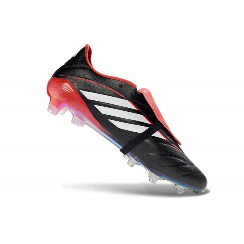 Billiga fotbollsskor Adidas Predator Elite FT FG Svart Vit Röd för Herr 9 Billiga Fotbollsskor Billiga fotbollsskor Adidas Predator Elite FT FG Svart Vit Röd 9