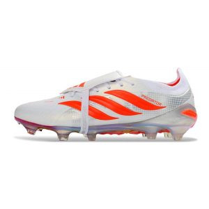 Billiga Fotbollsskor  Billiga fotbollsskor Adidas Predator Elite FT FG Vit Röd