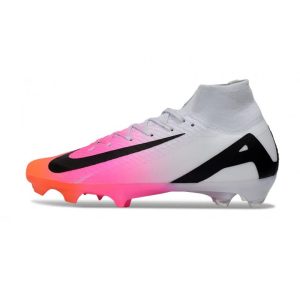 Fotbollsskor Nike Air Zoom Mercurial Superfly 10 Elite FG Rosa Svart Vit för Herr Billiga Fotbollsskor Fotbollsskor Nike Air Zoom Mercurial Superfly 10 Elite FG Rosa Svart Vit