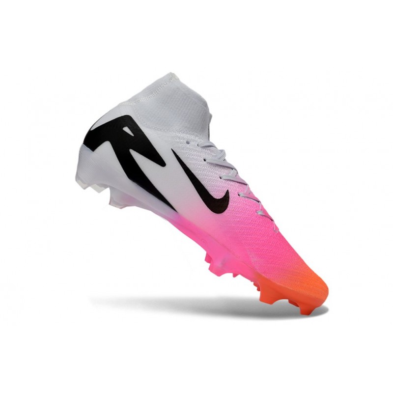 Fotbollsskor Nike Air Zoom Mercurial Superfly 10 Elite FG Rosa Svart Vit för Herr 9 Billiga Fotbollsskor Fotbollsskor Nike Air Zoom Mercurial Superfly 10 Elite FG Rosa Svart Vit 9