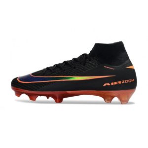Fotbollsskor Nike Air Zoom Mercurial Superfly 10 Elite FG Svart Orange för Herr Billiga Fotbollsskor Fotbollsskor Nike Air Zoom Mercurial Superfly 10 Elite FG Svart Orange