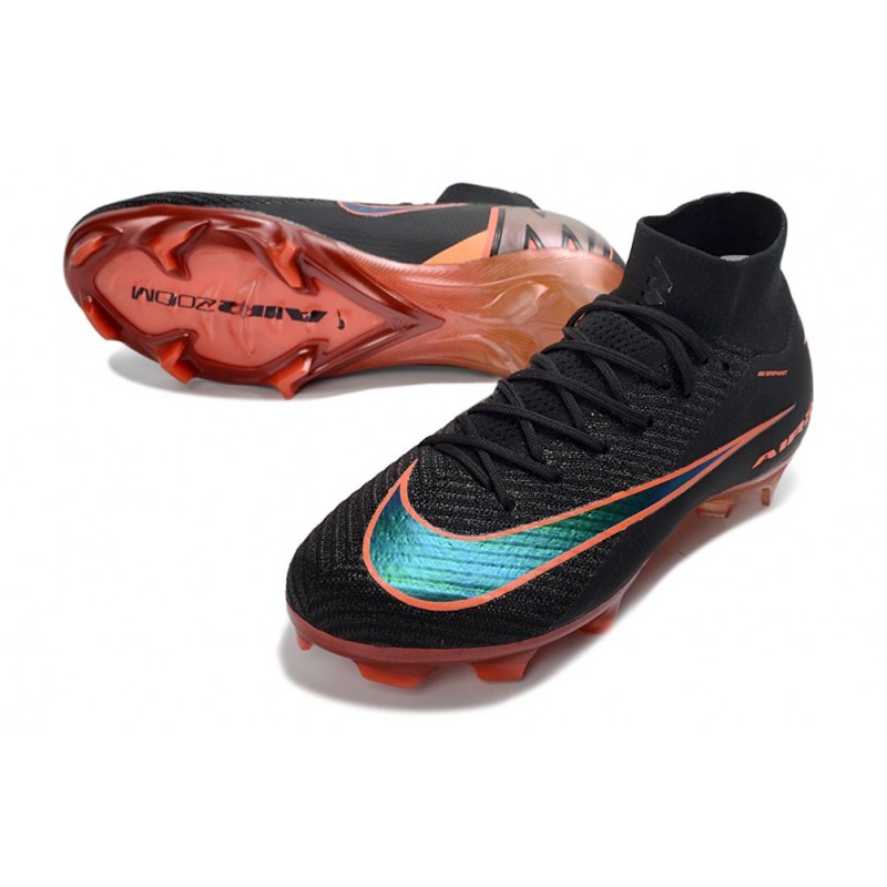 Fotbollsskor Nike Air Zoom Mercurial Superfly 10 Elite FG Svart Orange för Herr 7 Billiga Fotbollsskor Fotbollsskor Nike Air Zoom Mercurial Superfly 10 Elite FG Svart Orange 7