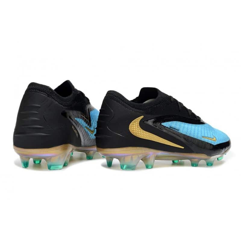 Billiga fotbollsskor Nike Phantom 6 Elite Low FG Blå Svart Guld för Herr 6 Billiga Fotbollsskor Billiga fotbollsskor Nike Phantom 6 Elite Low FG Blå Svart Guld 6