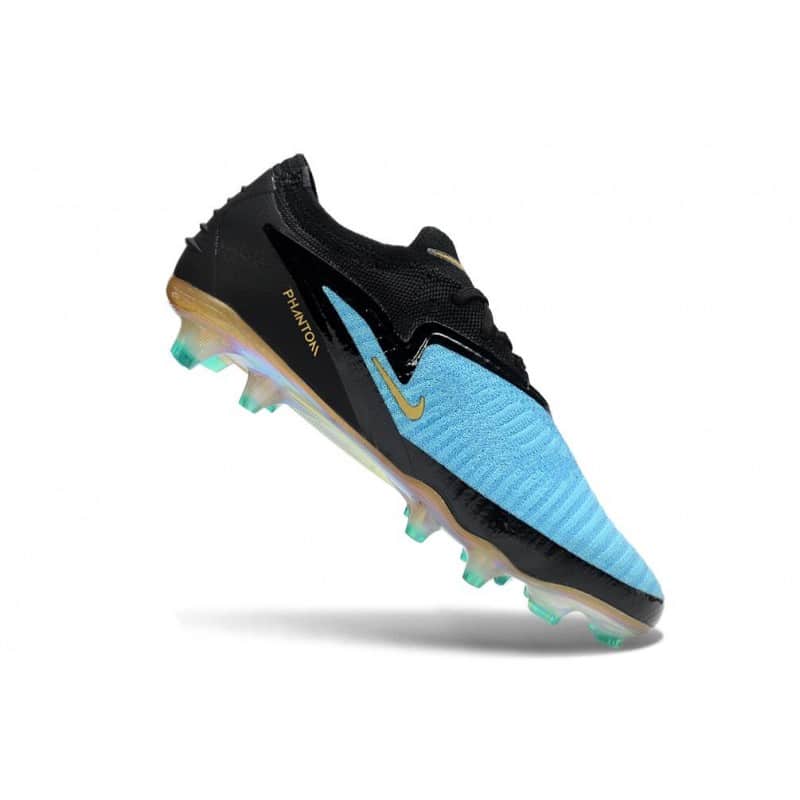 Billiga fotbollsskor Nike Phantom 6 Elite Low FG Blå Svart Guld för Herr 9 Billiga Fotbollsskor Billiga fotbollsskor Nike Phantom 6 Elite Low FG Blå Svart Guld 9