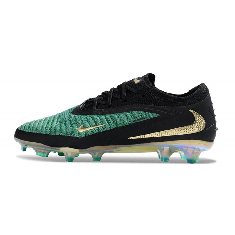 Billiga fotbollsskor Nike Phantom 6 Elite Low FG Grön Svart Silver för Herr 3 Billiga Fotbollsskor Billiga fotbollsskor Nike Phantom 6 Elite Low FG Grön Svart Silver 3