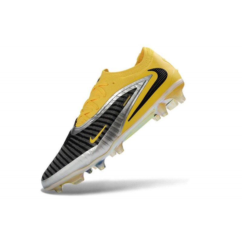 Billiga fotbollsskor Nike Phantom 6 Elite Low FG Gul Svart Silver för Herr 8 Billiga Fotbollsskor Billiga fotbollsskor Nike Phantom 6 Elite Low FG Gul Svart Silver 8