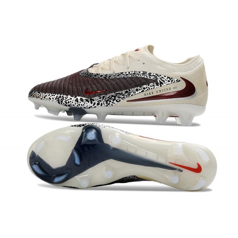 Billiga fotbollsskor Nike Phantom 6 Elite Low FG Röd Svart Vit för Herr 4 Billiga Fotbollsskor Billiga fotbollsskor Nike Phantom 6 Elite Low FG Röd Svart Vit 4