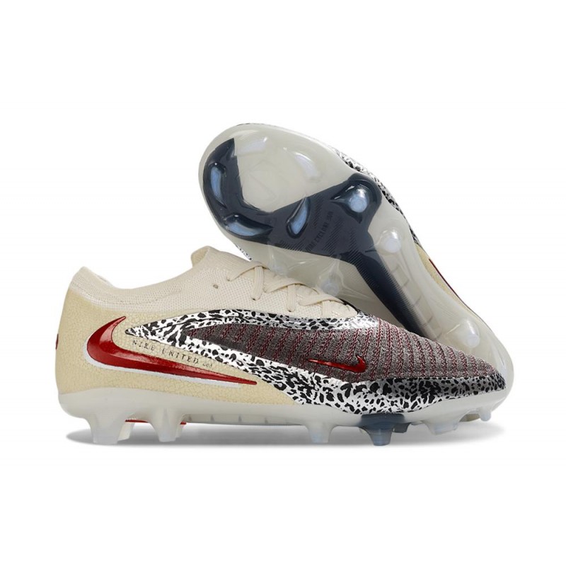 Billiga fotbollsskor Nike Phantom 6 Elite Low FG Röd Svart Vit för Herr 5 Billiga Fotbollsskor Billiga fotbollsskor Nike Phantom 6 Elite Low FG Röd Svart Vit 5