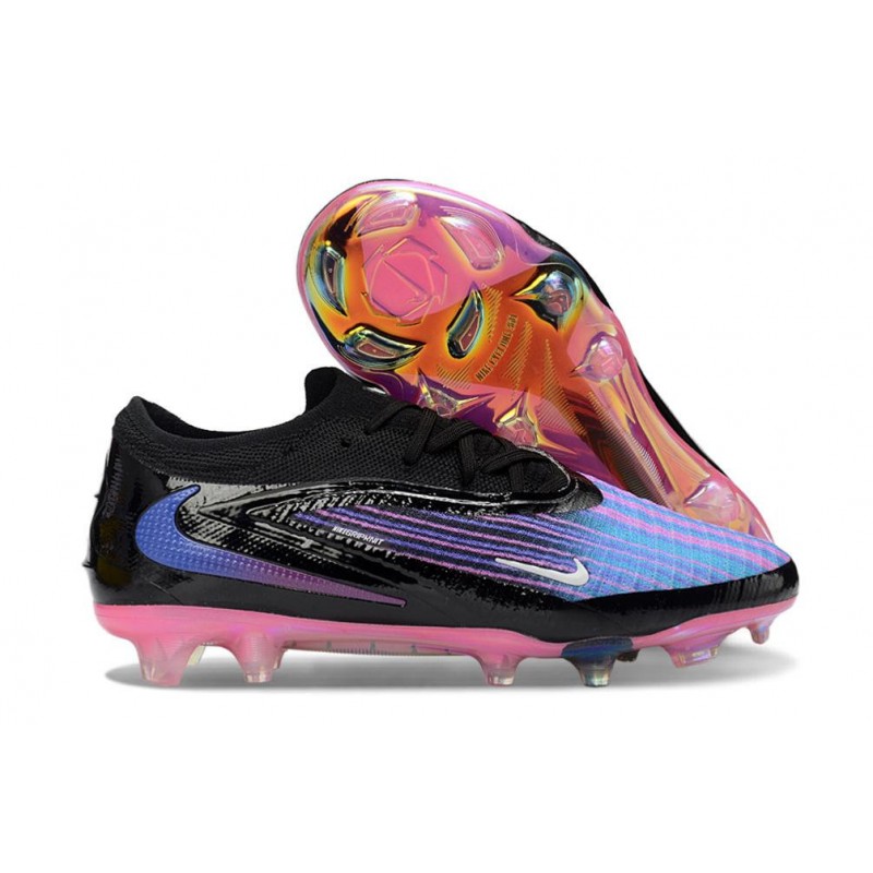 Billiga fotbollsskor Nike Phantom 6 Elite Low FG Svart Blå för Herr 5 Billiga Fotbollsskor Billiga fotbollsskor Nike Phantom 6 Elite Low FG Svart Blå 5