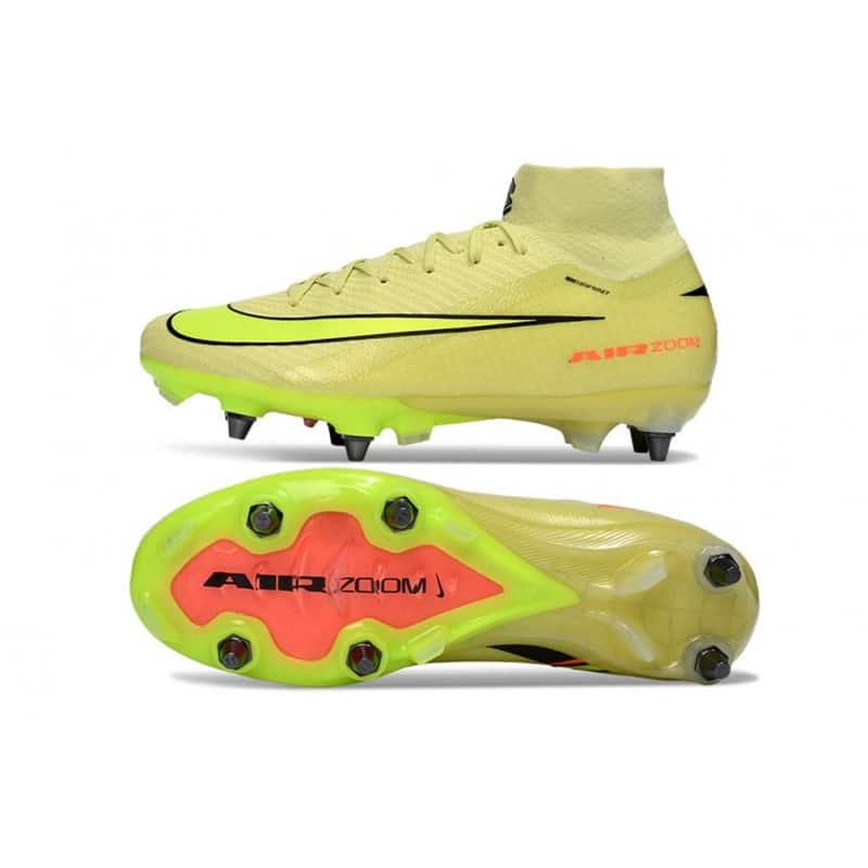 fotbollsskor Nike Zoom Mercurial Superfly X Elite SG Gul Röd för Herr 4 Billiga Fotbollsskor fotbollsskor Nike Zoom Mercurial Superfly X Elite SG Gul Röd 4