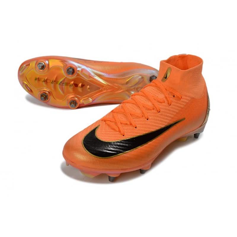 fotbollsskor Nike Zoom Mercurial Superfly X Elite SG Orange Svart för Herr 7 Billiga Fotbollsskor fotbollsskor Nike Zoom Mercurial Superfly X Elite SG Orange Svart 7