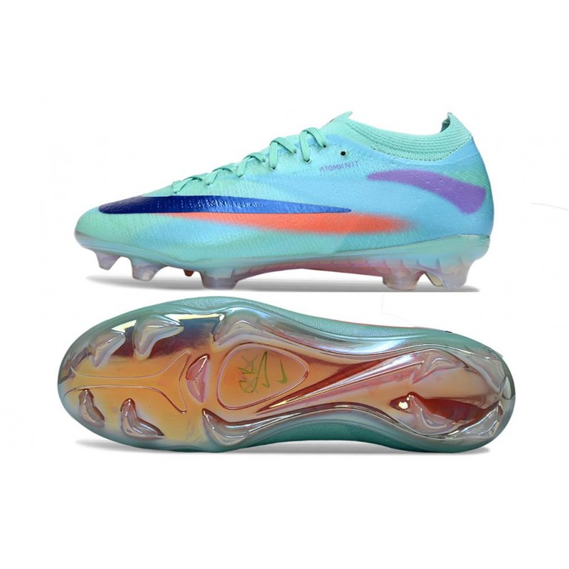 Nike Zoom Mercurial Vapor 17 Elite FG Blå för Herr 4 Billiga Fotbollsskor Nike Zoom Mercurial Vapor 17 Elite FG Blå 4
