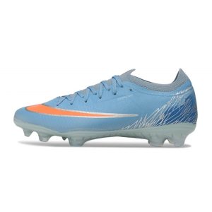 Nike Zoom Mercurial Vapor 17 Elite FG Blå Orange för Herr Billiga Fotbollsskor Nike Zoom Mercurial Vapor 17 Elite FG Blå Orange