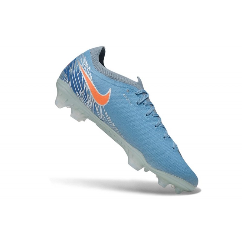 Nike Zoom Mercurial Vapor 17 Elite FG Blå Orange för Herr 9 Billiga Fotbollsskor Nike Zoom Mercurial Vapor 17 Elite FG Blå Orange 9