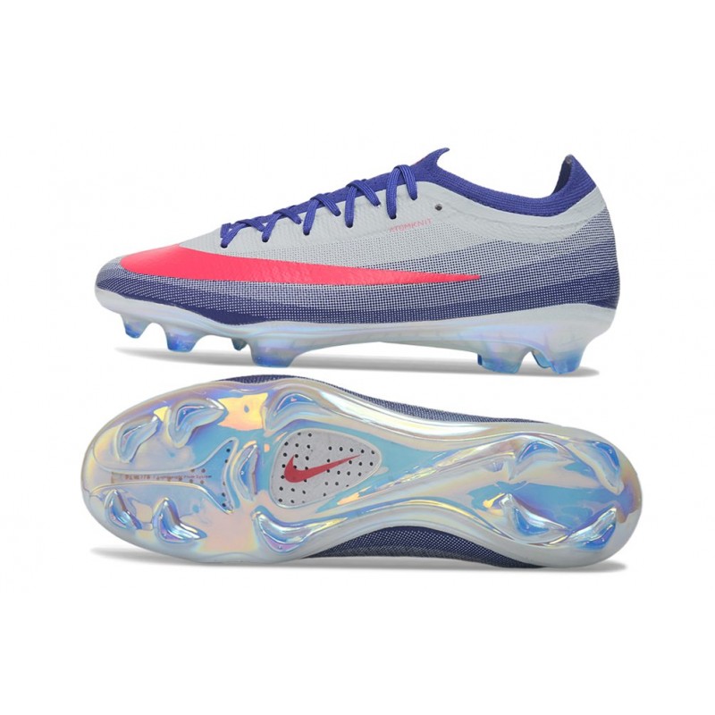 Nike Zoom Mercurial Vapor 17 Elite FG Blå Röd för Herr 4 Billiga Fotbollsskor Nike Zoom Mercurial Vapor 17 Elite FG Blå Röd 4
