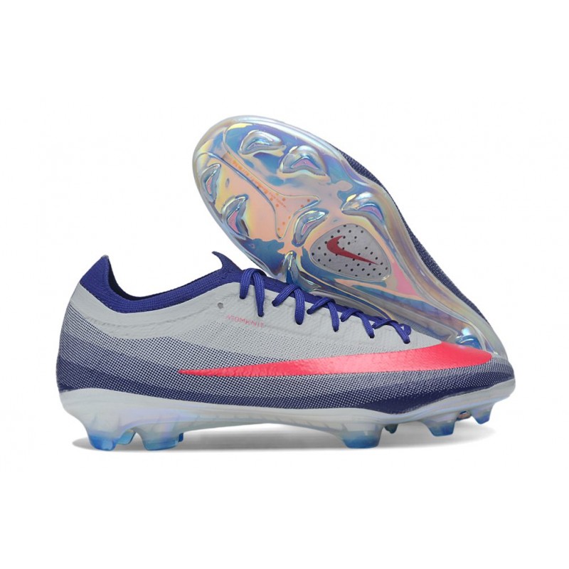 Nike Zoom Mercurial Vapor 17 Elite FG Blå Röd för Herr 5 Billiga Fotbollsskor Nike Zoom Mercurial Vapor 17 Elite FG Blå Röd 5