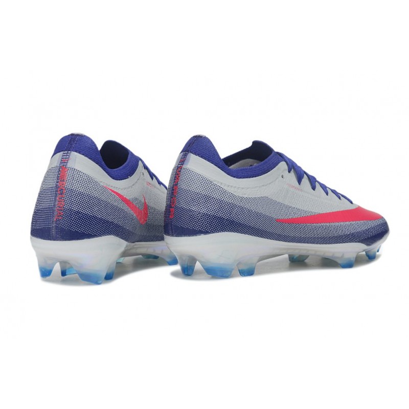 Nike Zoom Mercurial Vapor 17 Elite FG Blå Röd för Herr 6 Billiga Fotbollsskor Nike Zoom Mercurial Vapor 17 Elite FG Blå Röd 6