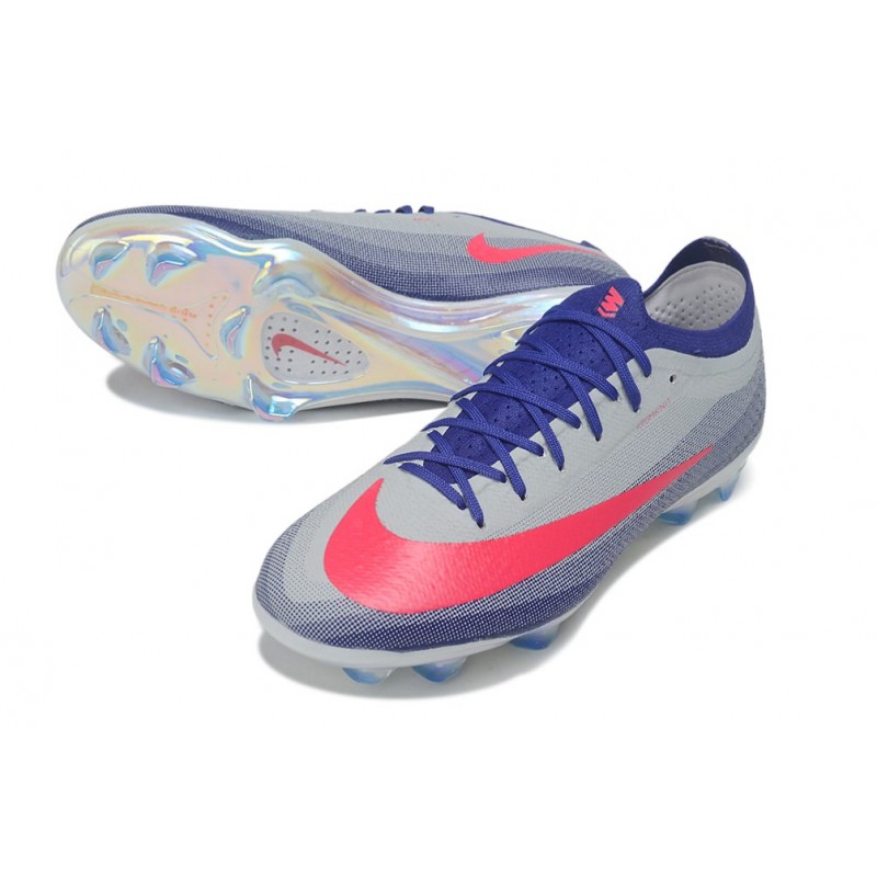 Nike Zoom Mercurial Vapor 17 Elite FG Blå Röd för Herr 7 Billiga Fotbollsskor Nike Zoom Mercurial Vapor 17 Elite FG Blå Röd 7