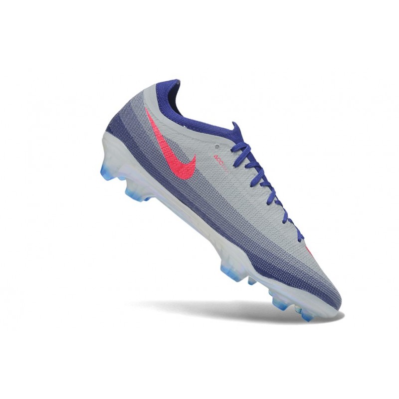 Nike Zoom Mercurial Vapor 17 Elite FG Blå Röd för Herr 9 Billiga Fotbollsskor Nike Zoom Mercurial Vapor 17 Elite FG Blå Röd 9