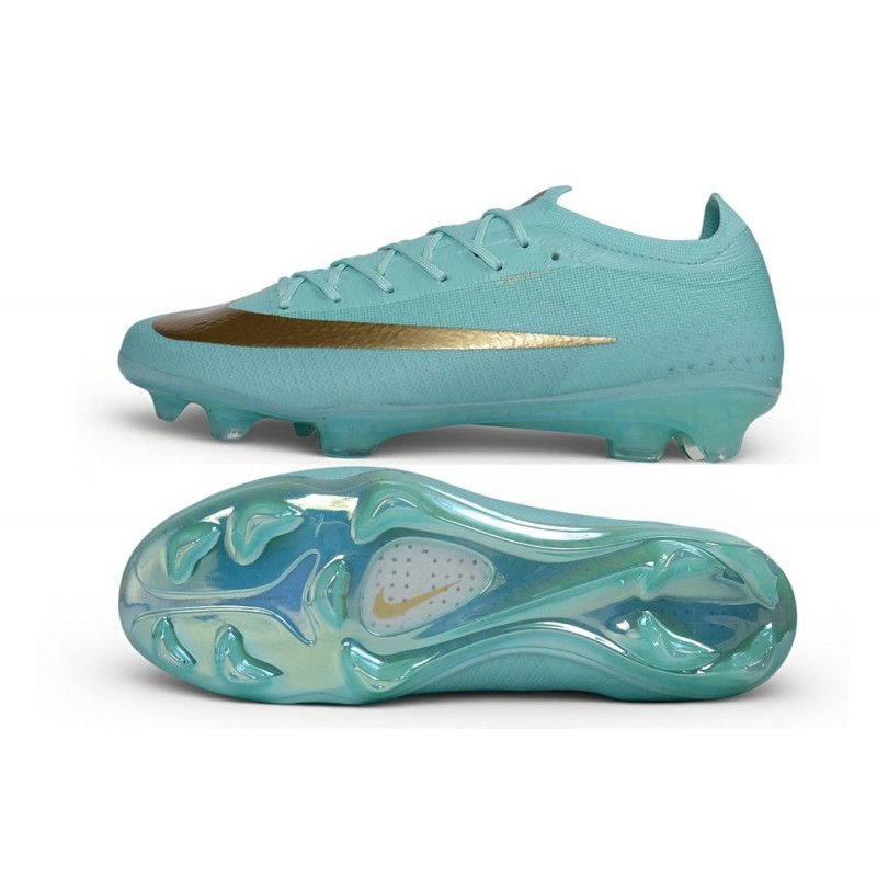 Nike Zoom Mercurial Vapor 17 Elite FG Grön Guld för Herr 4 Billiga Fotbollsskor Nike Zoom Mercurial Vapor 17 Elite FG Grön Guld 4
