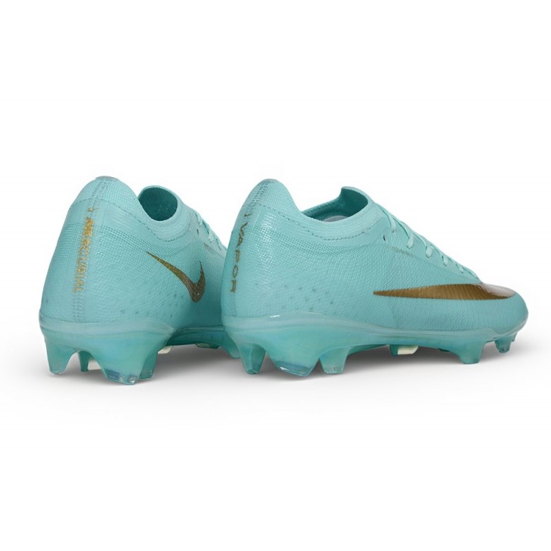 Nike Zoom Mercurial Vapor 17 Elite FG Grön Guld för Herr 6 Billiga Fotbollsskor Nike Zoom Mercurial Vapor 17 Elite FG Grön Guld 6