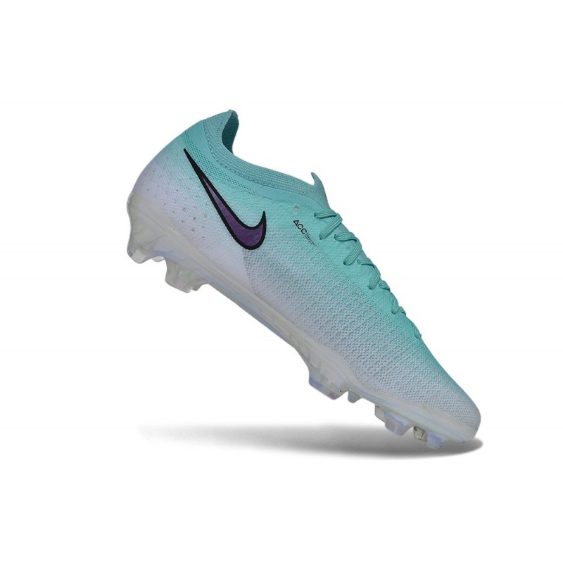 Nike Zoom Mercurial Vapor 17 Elite FG Grön Lila för Herr 9 Billiga Fotbollsskor Nike Zoom Mercurial Vapor 17 Elite FG Grön Lila 9