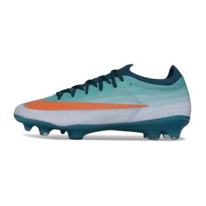 Nike Zoom Mercurial Vapor 17 Elite FG Grön Orange för Herr Billiga Fotbollsskor Nike Zoom Mercurial Vapor 17 Elite FG Grön Orange