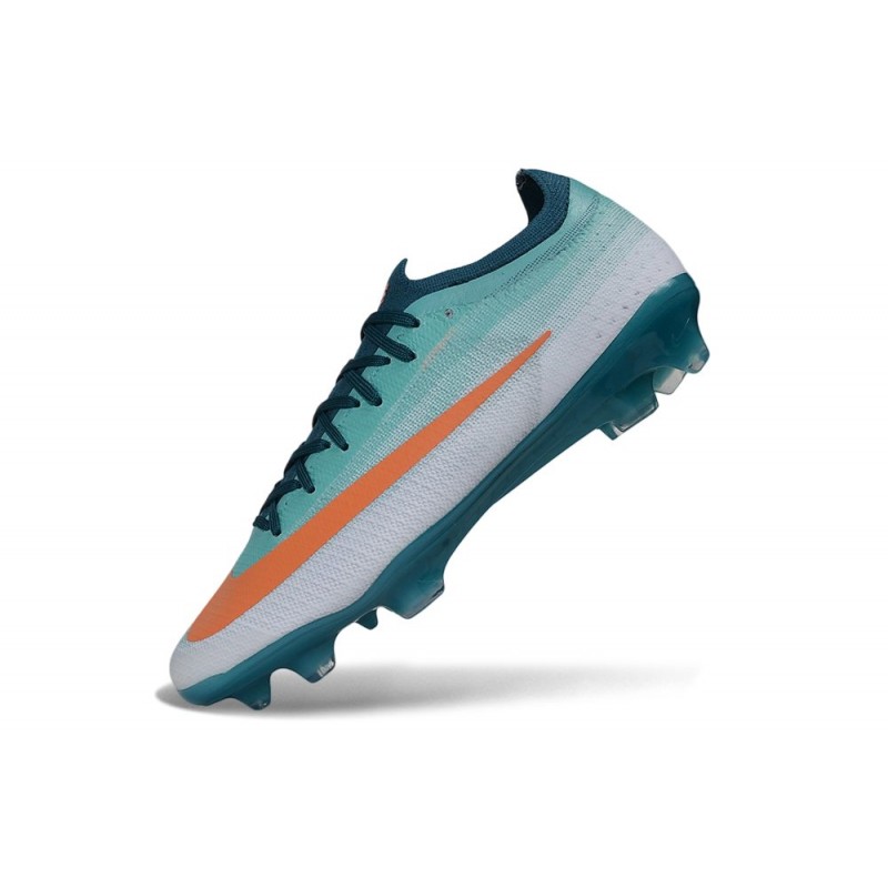 Nike Zoom Mercurial Vapor 17 Elite FG Grön Orange för Herr 8 Billiga Fotbollsskor Nike Zoom Mercurial Vapor 17 Elite FG Grön Orange 8