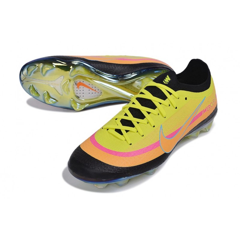 Nike Zoom Mercurial Vapor 17 Elite FG Gul för Herr 7 Billiga Fotbollsskor Nike Zoom Mercurial Vapor 17 Elite FG Gul 7