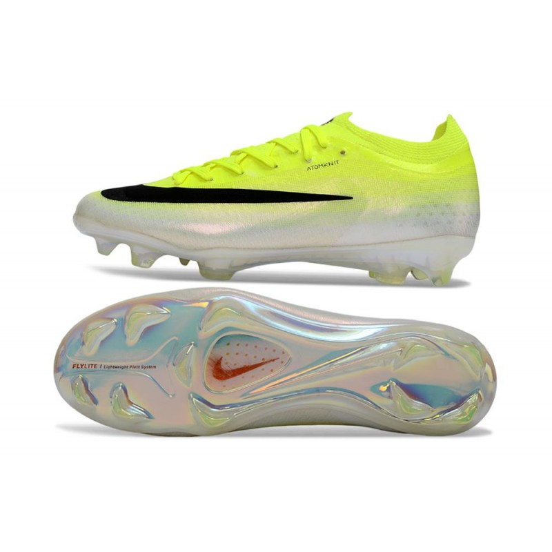 Nike Zoom Mercurial Vapor 17 Elite FG Gul Svart för Herr 4 Billiga Fotbollsskor Nike Zoom Mercurial Vapor 17 Elite FG Gul Svart 4