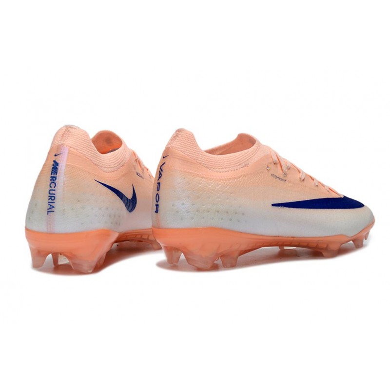 Nike Zoom Mercurial Vapor 17 Elite FG Orange Blå för Herr 6 Billiga Fotbollsskor Nike Zoom Mercurial Vapor 17 Elite FG Orange Blå 6