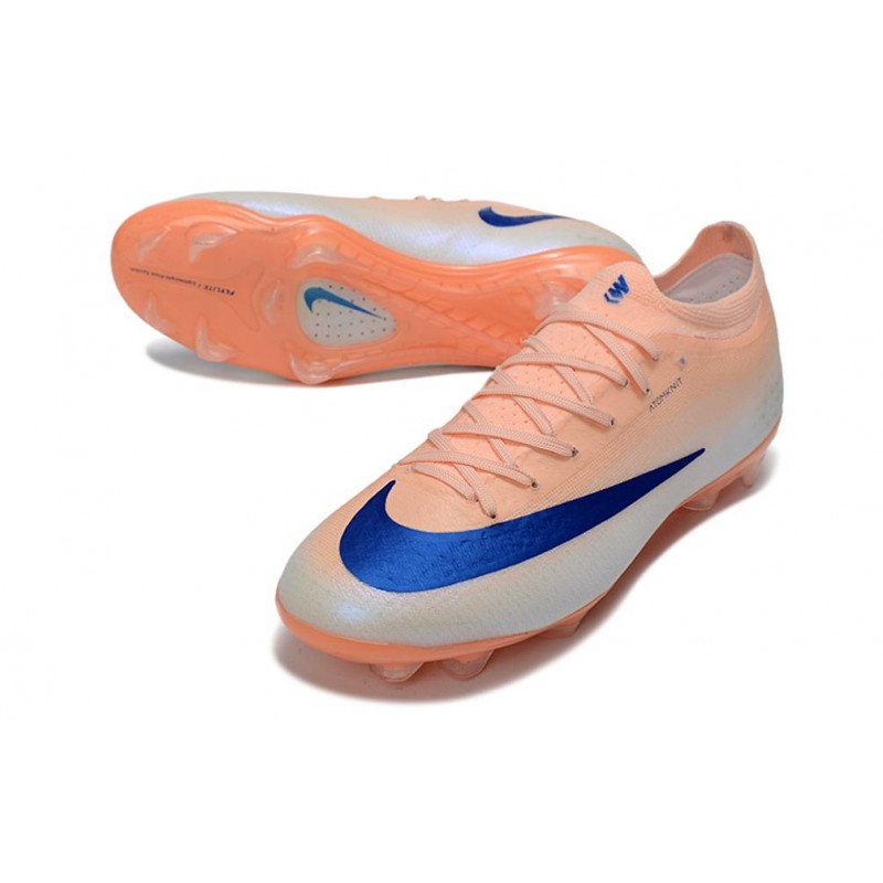 Nike Zoom Mercurial Vapor 17 Elite FG Orange Blå för Herr 7 Billiga Fotbollsskor Nike Zoom Mercurial Vapor 17 Elite FG Orange Blå 7