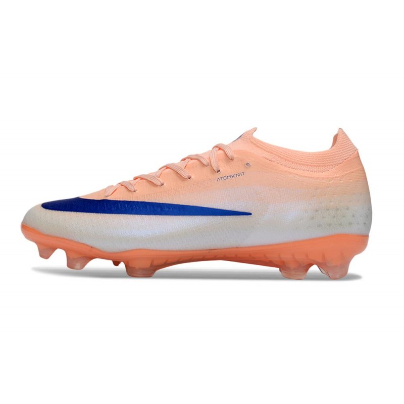 Nike Zoom Mercurial Vapor 17 Elite FG Orange Blå för Herr 3 Billiga Fotbollsskor Nike Zoom Mercurial Vapor 17 Elite FG Orange Blå 3